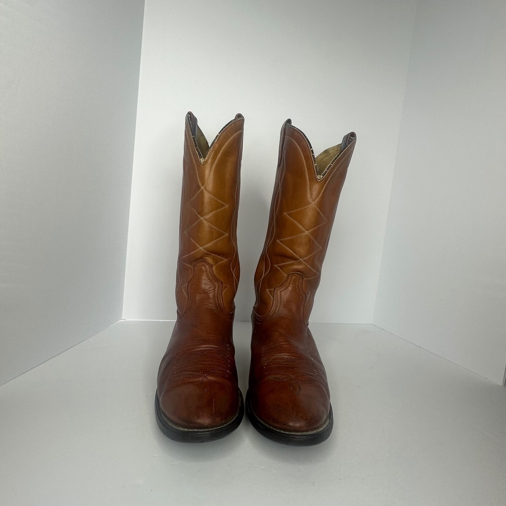 Vintage 70s Acme Western Cowboy Boots Avonite Sole Mens 10 D 9023 USA